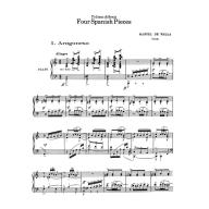 Falla, Four Spanish Pieces