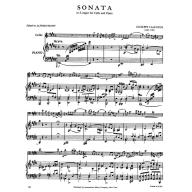 Valentini, Sonata in E major for Cello