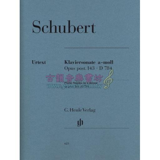 Schubert, Piano Sonata in A minor OP.143 <售缺>