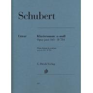 Schubert, Piano Sonata in A minor OP.143