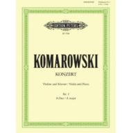Komarowski, Konzert Nr.2 A major for Violin