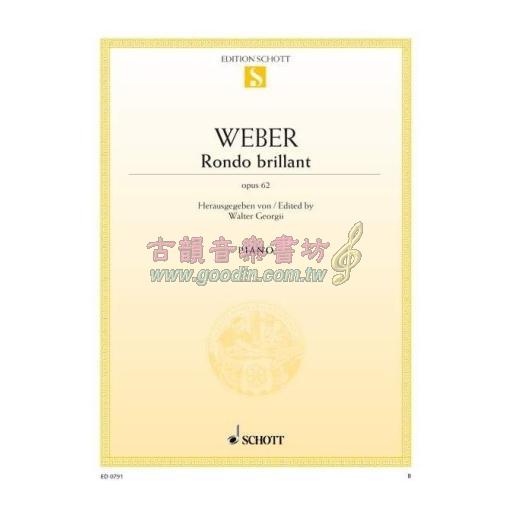 Weber, Rondo Brillant Op.62    