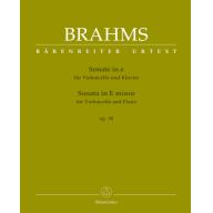 Brahms, Sonata in E minor op.38 Cello