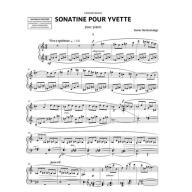 Xavier Montsalvatge, Sonatine Pour Yvette <新版> <售缺>
