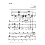 Emil Mlynarski, Mazur in G major Op.7 for Violin