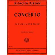 Khachaturian, Concerto for Violin and Piano