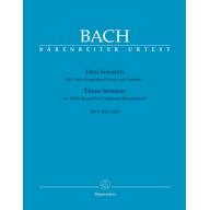 Bach, Three Sonatas BWV 1027-1029 for Viola