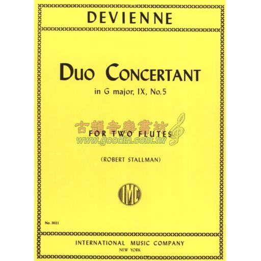 Devienne：Duo Concertante in G major for Flute