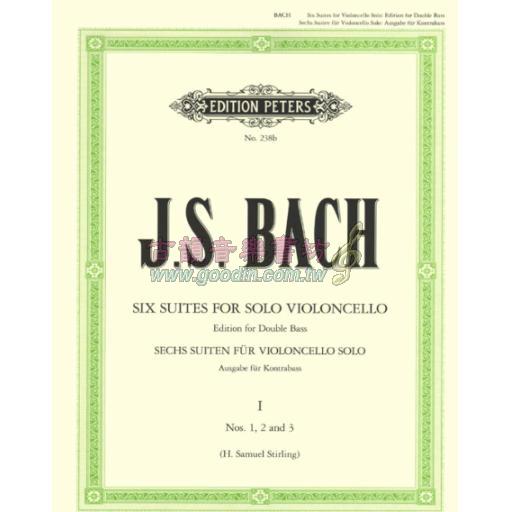Bach, Six Suites for Cello Solo BWV 1007–1012 Vol.1 <缺貨 >