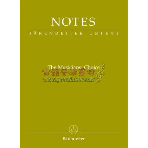 Notes - The Musician's Choice (口袋型筆記本) 14.8 x 10.5 cm