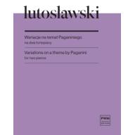 Lutoslawski, Variations on a Theme by Paganini 2P4H