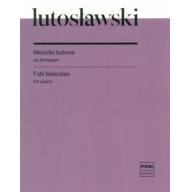 Lutoslawski, Folk Melodies for Piano