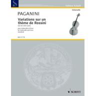 Paganini, Variations sur un theme de Rossini