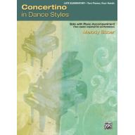 Melody Bober Concertino in Dance Styles 2P4H( 2 copies required )