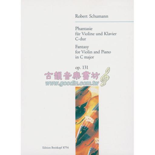 Schumann, Fantasy in C major for Violin