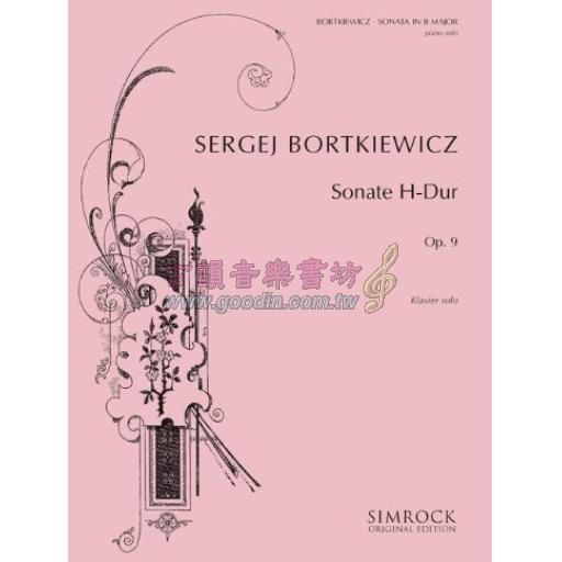 Bortkiewicz, Sonata B Major Op.9 
