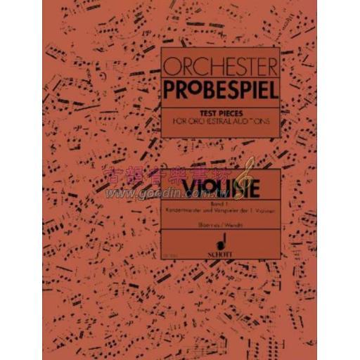 Orchester Probespiel Test Pieces for Orchestral Auditions Violin Band [1]