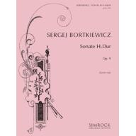 Bortkiewicz, Sonata B Major Op.9 
