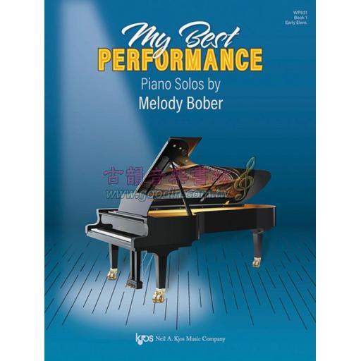 My Best Performance: Piano Solos, Book [ 1 ]