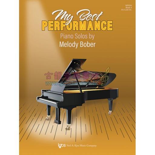 My Best Performance: Piano Solos, Book [ 4 ]