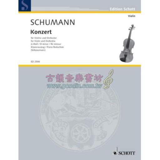 Schumann, Concerto D Minor for Violin