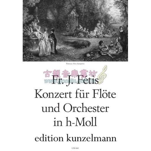 François-Joseph Fétis, Concerto in B minor for Flute