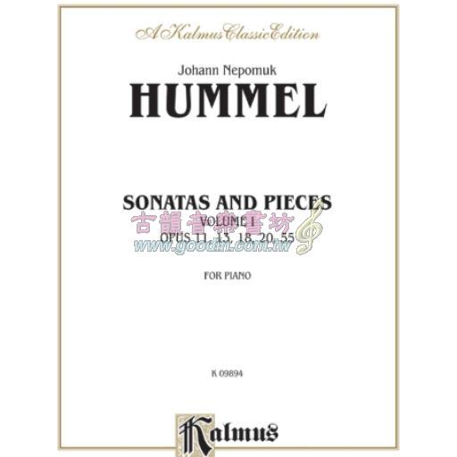 Hummel, Sonatas and Pieces Volume [ I ] for Piano