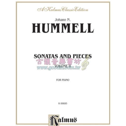Hummel, Sonatas and Pieces Volume [ II ] for Piano