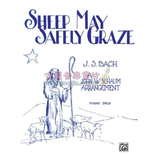 J.S. Bach, Sheep May Safely Graze for Piano Solo