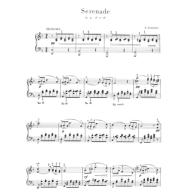 日本譜/Schubert Serenade セレナーデ 小夜曲 