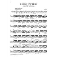 Piatti, 12 Capricci op. 25 for Violoncello solo