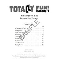 Jeanine Yeager, Totally Fun! Book [ 1 ]