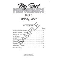 My Best Performance: Piano Solos, Book [ 3 ]