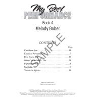 My Best Performance: Piano Solos, Book [ 4 ]