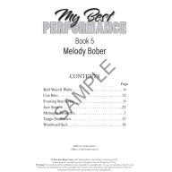 My Best Performance: Piano Solos, Book [ 5 ]