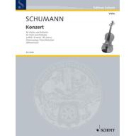 Schumann, Concerto D Minor for Violin