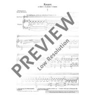 Schumann, Concerto D Minor for Violin