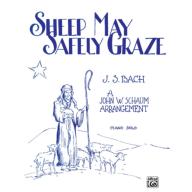 J.S. Bach, Sheep May Safely Graze for Piano Solo