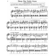 J.S. Bach, Sheep May Safely Graze for Piano Solo