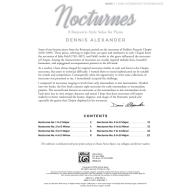 Dennis Alexander, Nocturnes Book 1