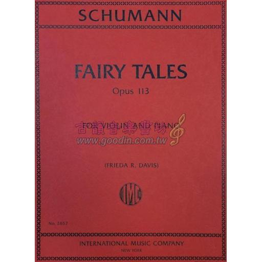 Schumann, Fairy Tales Op.113 for Violin