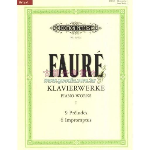 Faure, Klavierwerke (Piano Works)