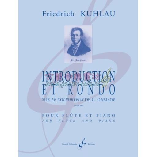 Kuhlau, Introduction et Rondo sur le Colporteur d'Onslow Op.98 for Flute and Piano