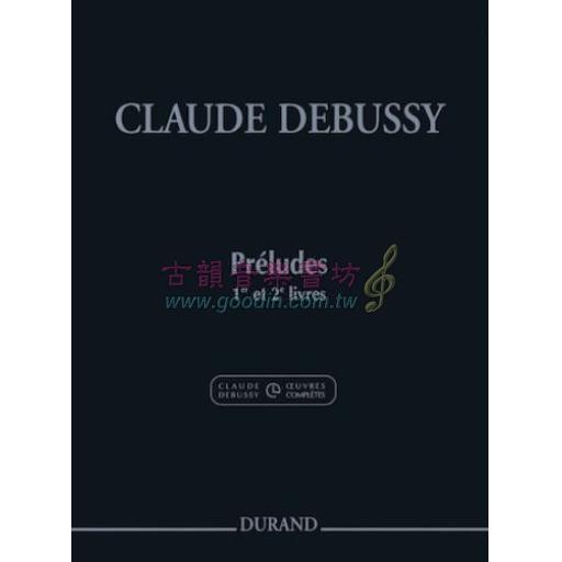 Debussy, Preludes 1er et 2e livres