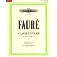 Faure, Klavierwerke (Piano Works)