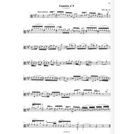 Telemann, Douze Fantaisies TWV40:14 à 40:25 original pour violon sans basse