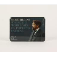 Decorative Magnet Debussy