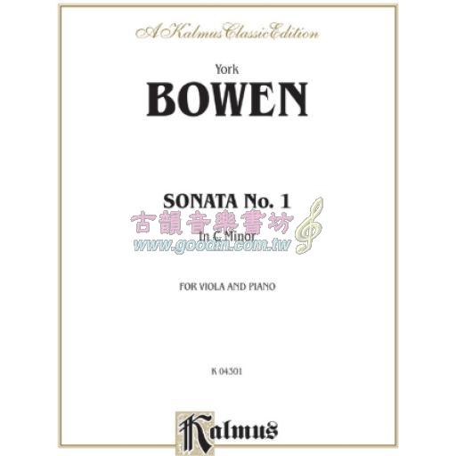Bowen, Sonata No. 1 in C Minor