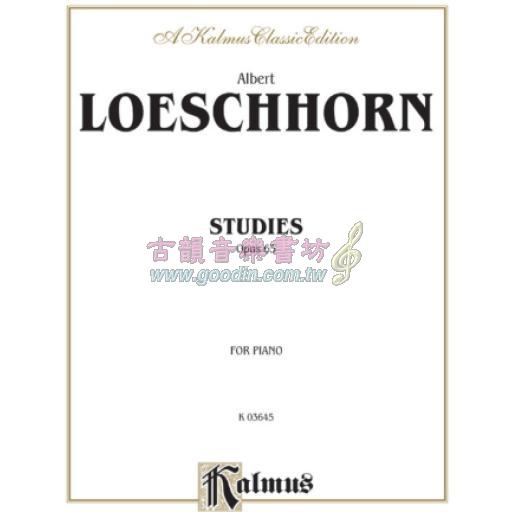Loeschorn, Twenty Melodious Studies Op.65