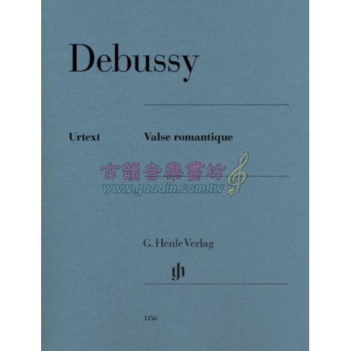 Debussy, Valse romantique Piano